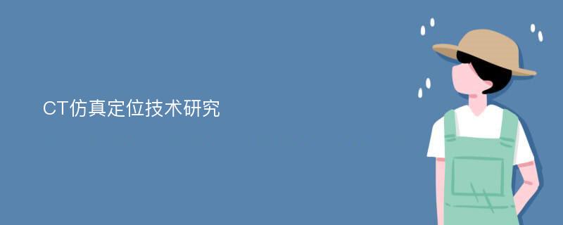 CT仿真定位技术研究